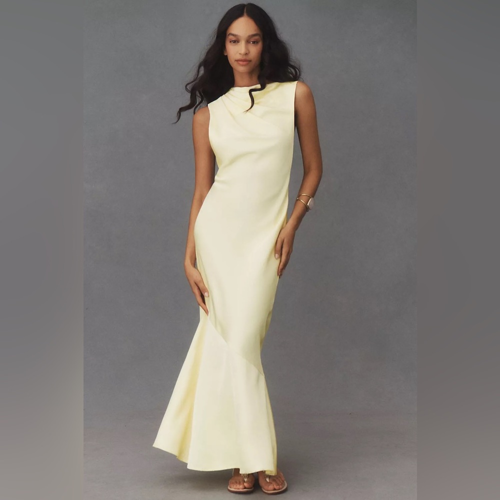 COPY - Significant other yellow dress. AUS 6 / US 2
